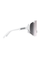 POC Devour Sunglasses Hydrogen White Clarity Road/Sunny Silver