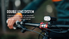 Magicshine Front Light - RAY 1600 - Bluetooth Remote - Garmin Bar Mount - IPX6 USB-C