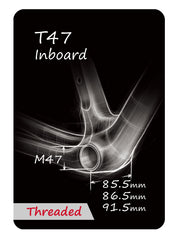 TOKEN BB47V24 T47 Internal BB for Shimano