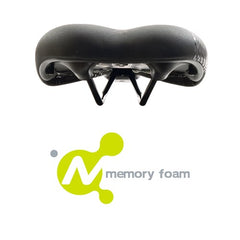 Azur Saddle Zeta Comfort Memory Foam Saddle Black