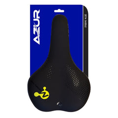Azur Saddle Zeta Comfort Memory Foam Saddle Black