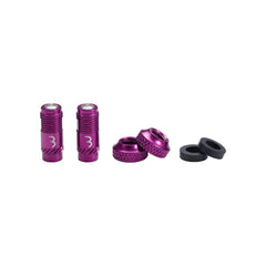 BBB VALVE CAPS CORECAP 2PC/PR PURPLE