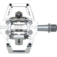 HT Compoments T2/T2T Enduro Race Clipless Pedals Silver