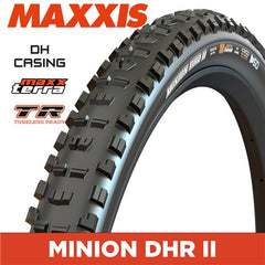 MAXXIS Minion DHR II - 29X2.5 - New MaxxTerra DH Downhill 60X2 - TR Fold