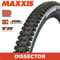 Maxxis Dissector G2 29x2.4 WT 120TPI DD 3C MaxxTerra TR Folding Tyre