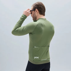 POC Men's Ambient Thermal Jersey Epidote Green