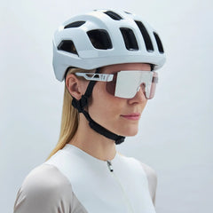 POC Ventral Air Mips Road Cycling Helmet - Hydrogen White | Uranium Black Matt