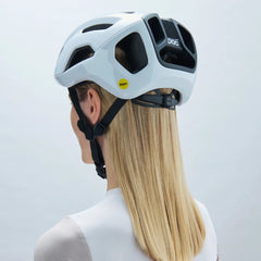 POC Ventral Air Mips Road Cycling Helmet - Hydrogen White | Uranium Black Matt