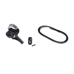 Pro Dropper Post Lever with Mount Black