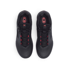 Crank Brothers CB STAMP LACE FLAT SHOE BLACK / RED