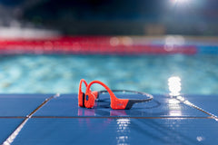 Shokz Wireless Bluetooth Headphones OpenSwim PRO Red