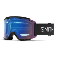 Smith Goggles Squad XL MTB Black with ChromaPop Contrast Rose Flash / Clear AF Lens