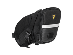 Topeak Saddle Bag Inc. Strap Black Aero Wedge Large