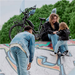 Urban IKI Rear Seat Easyfix - Fuji Blue/Bincho Black