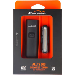 Magicshine Allty 600 Lumen LED Front Light and SeeMee 30 Lumen Rear Light Set
