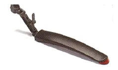 Flinger MUDGUARD 24-29ER, Rear for seat post, angle adjustable, BLACK