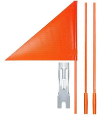 Bpw SAFETY FLAG 3 Pieces, 60"/1.5m Length, Fibreglass ORANGE