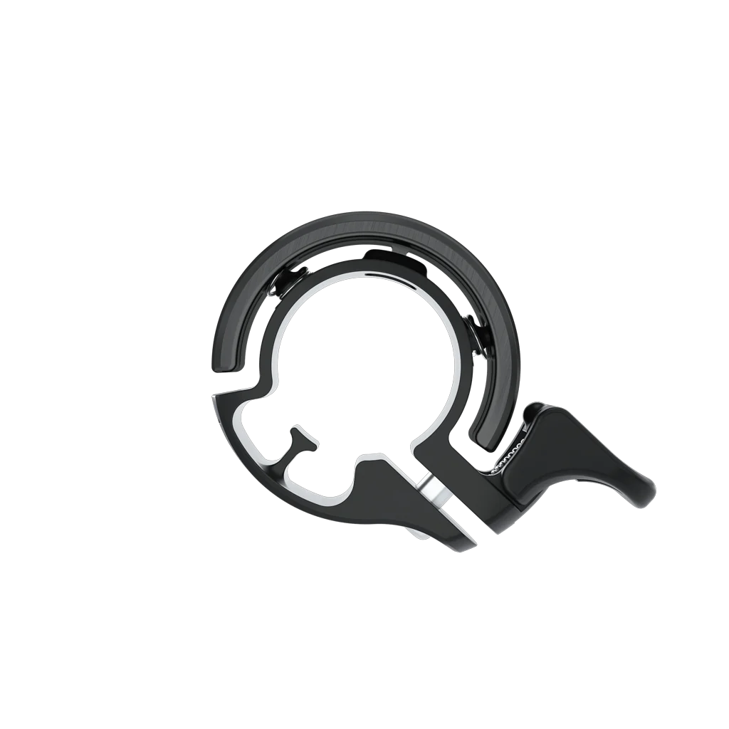 Knog Bell Oi Classic Black Small LH View