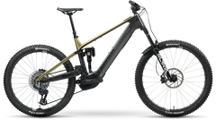 Norco 25 Sight VLT CX C1 150 - Grey / Gold | Electric Mountain Bike