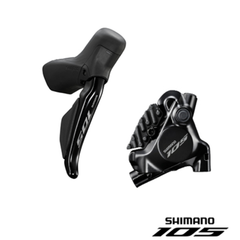 Shimano Hydraulic Front Disc Brake 105 Di2 BR-R7170 w/ Rt Dual Ctrl Lever 12-Sp