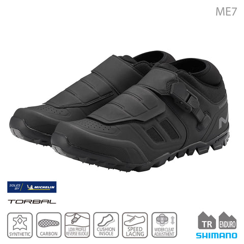 Shimano Shoes ME7 SH-ME702 Wide Large Black
