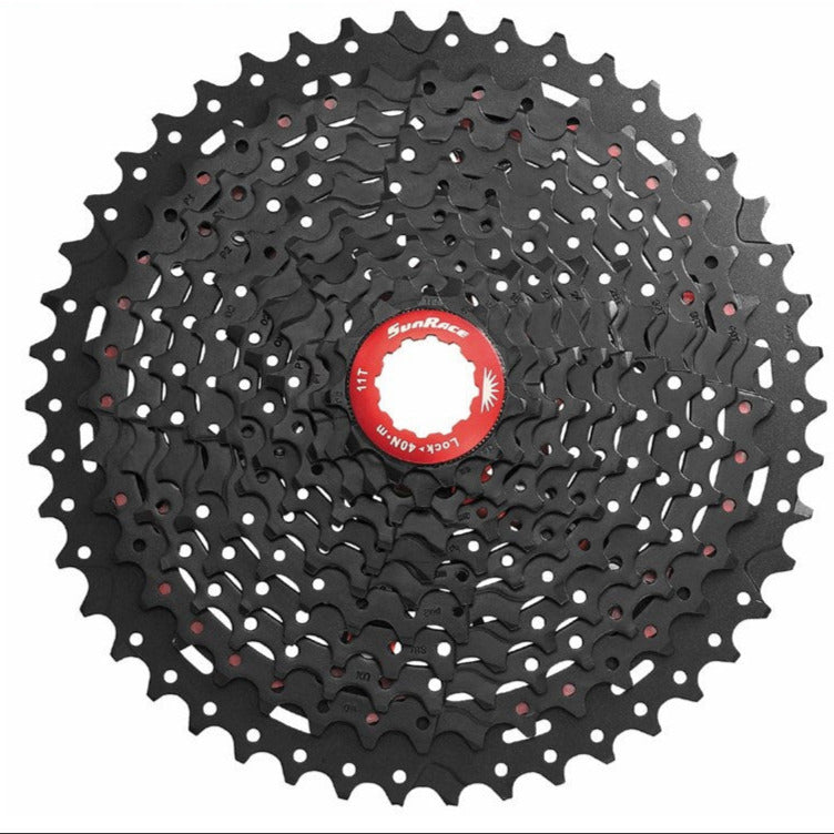 Sunrace-Cassette-MX8-11-Speed-11-50T-Black-Red