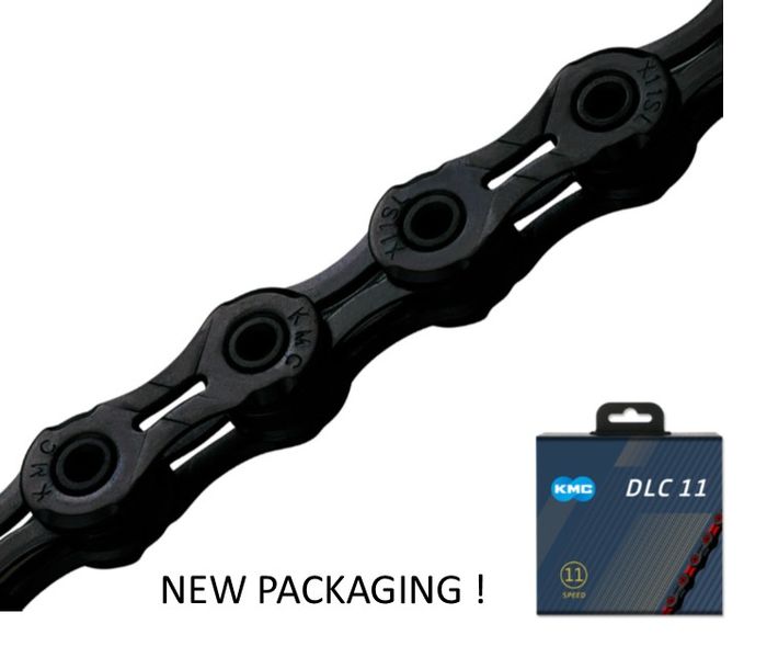 kmc-chain-dlc11-11-speed-118l-diamond-hard-x-superlight-with-connecting-link-black