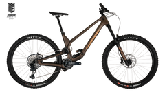 Norco Range C2 29" Carbon Mountain Bike Brown/Copper