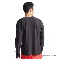 Pearl Izumi Men's Jersey Elevate Long Sleeve Phantom Grey