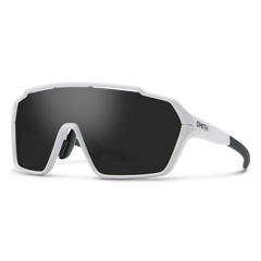 Smith Glasses Shift Mag Matte White with Chromapop Black Lens