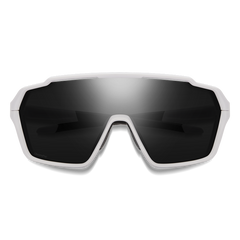 Smith Glasses Shift Mag Matte White with Chromapop Black Lens