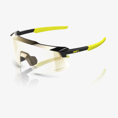 100% Glasses AEROCRAFT - Metallic Black - Gold Mirror Photochromic Lens