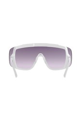 POC Devour Sunglasses Hydrogen White Clarity Road/Sunny Silver