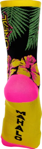 ONeal 22 MTB Performance Sock Island PINK/GREEN/YEL