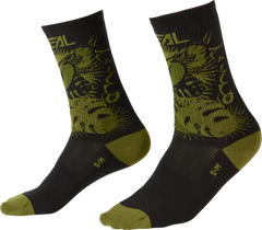 ONeal 22 MTB Performance Sock Plant BLK/GREEN