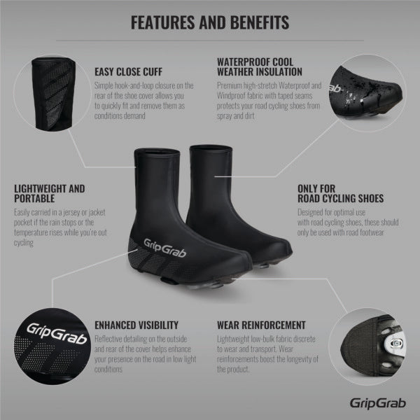 GripGrab Ride Waterproof Shoe Cover