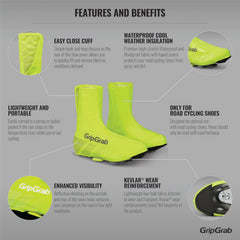 GripGrab Ride Waterproof Hi-Vis Shoe Cover