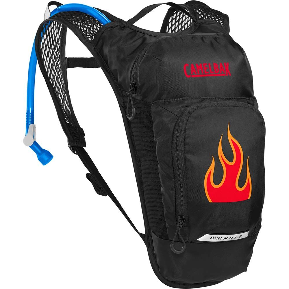 Camelbak Mini Mule 1.5L Black / Flames Kids Hydration Pack
