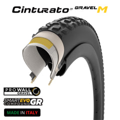 PIRELLI CINTURATO GRAVEL HIGH PERFORMANCE M CLASSIC 700x70c