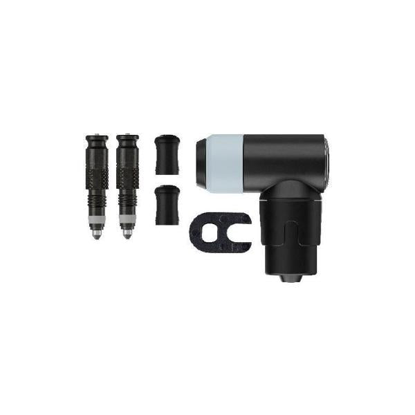 KIT CONVERSIONE SCHWALBE CLIK VALVE – VALVOLE SV-SCV + TESTA POMPA (6 PEZZI) – FATTO IN ITALIA