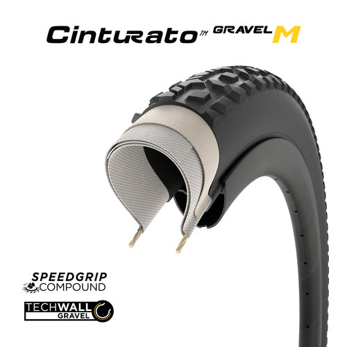 PIRELLI CINTURATO GRAVEL PERFORMANCE M BLACK 700 x 45cc
