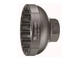 Bikehand Bottom bracket tool, 16 notch, alloy, for FSA/MegaEvo/T47/PF30, use with 1/2 driver or 24mm wrench