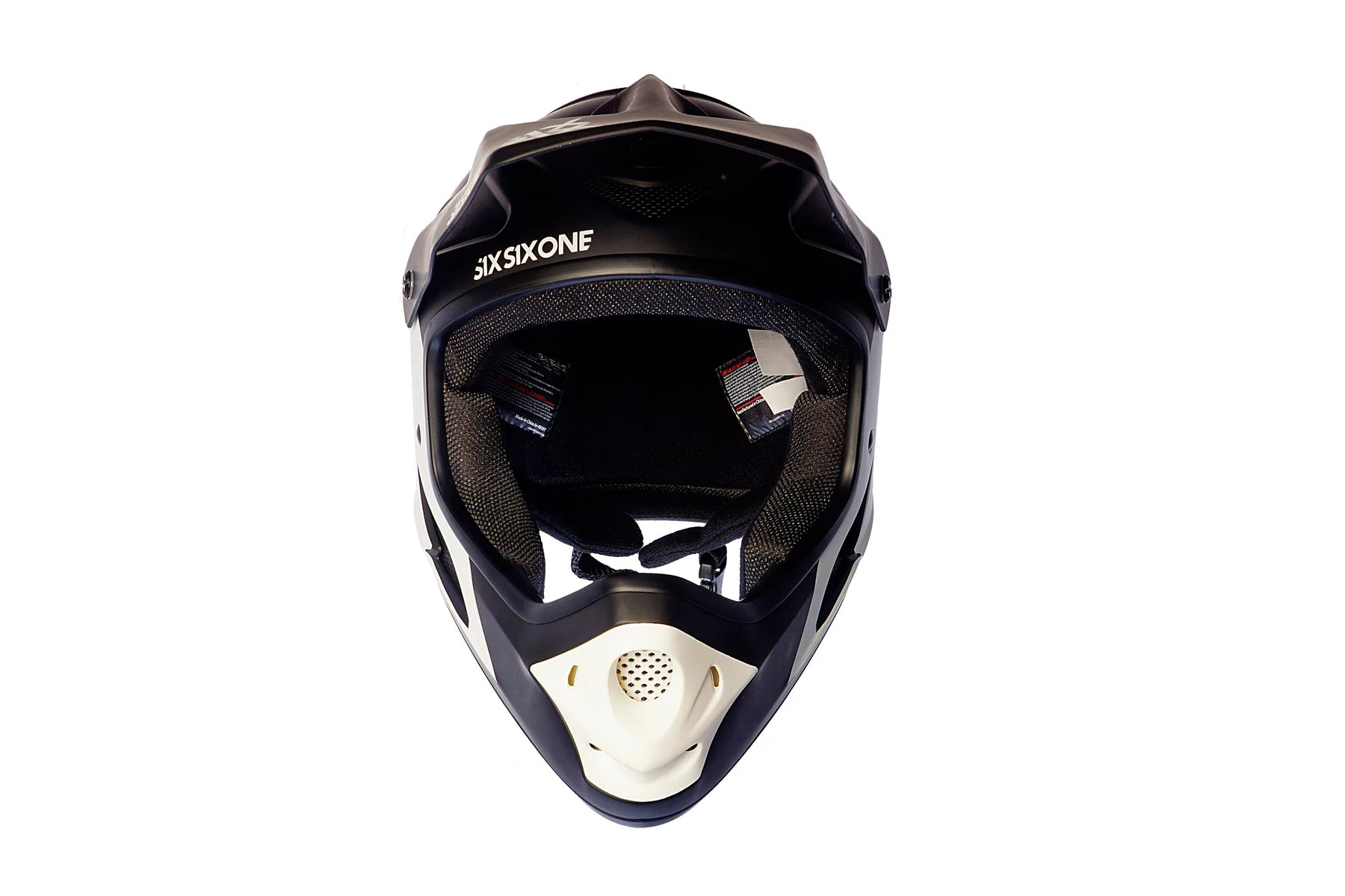 661 Full Face Helmet Comp White Front