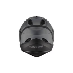 661 Full Face Helmet Comp Black Back