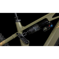 Cube Stereo Hybrid ONE77 HPC TM 800 Electric Enduro Bike Dustyolive'n'Gold