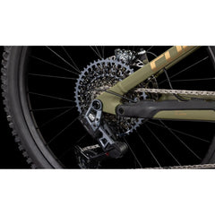 Cube Stereo Hybrid ONE77 HPC TM 800 Electric Enduro Bike Dustyolive'n'Gold