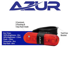 Azur USB Nano 40 Lumens Tail Light