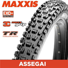 MAXXIS Assegai - 27.5 X 2.50 WT - Folding TR - EXO + 60TPI - 3C MaxxGrip - Black