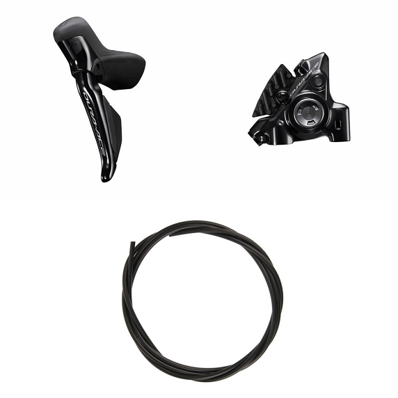 SHIMANO DURA-ACE Hydraulic Disc Brake Kit BRR9270KTSTR9270 Left / rear Resin with fin Without adapter