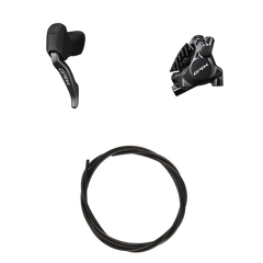 SHIMANO GRX Hydraulic Disc Brake Kit BRRX820KTBLRX825 Left / rear Resin with fin Without adapter